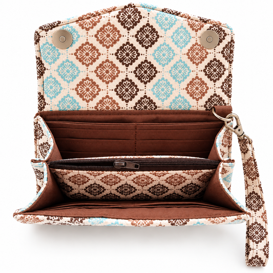 Elegance Lage Wallet triangle flap