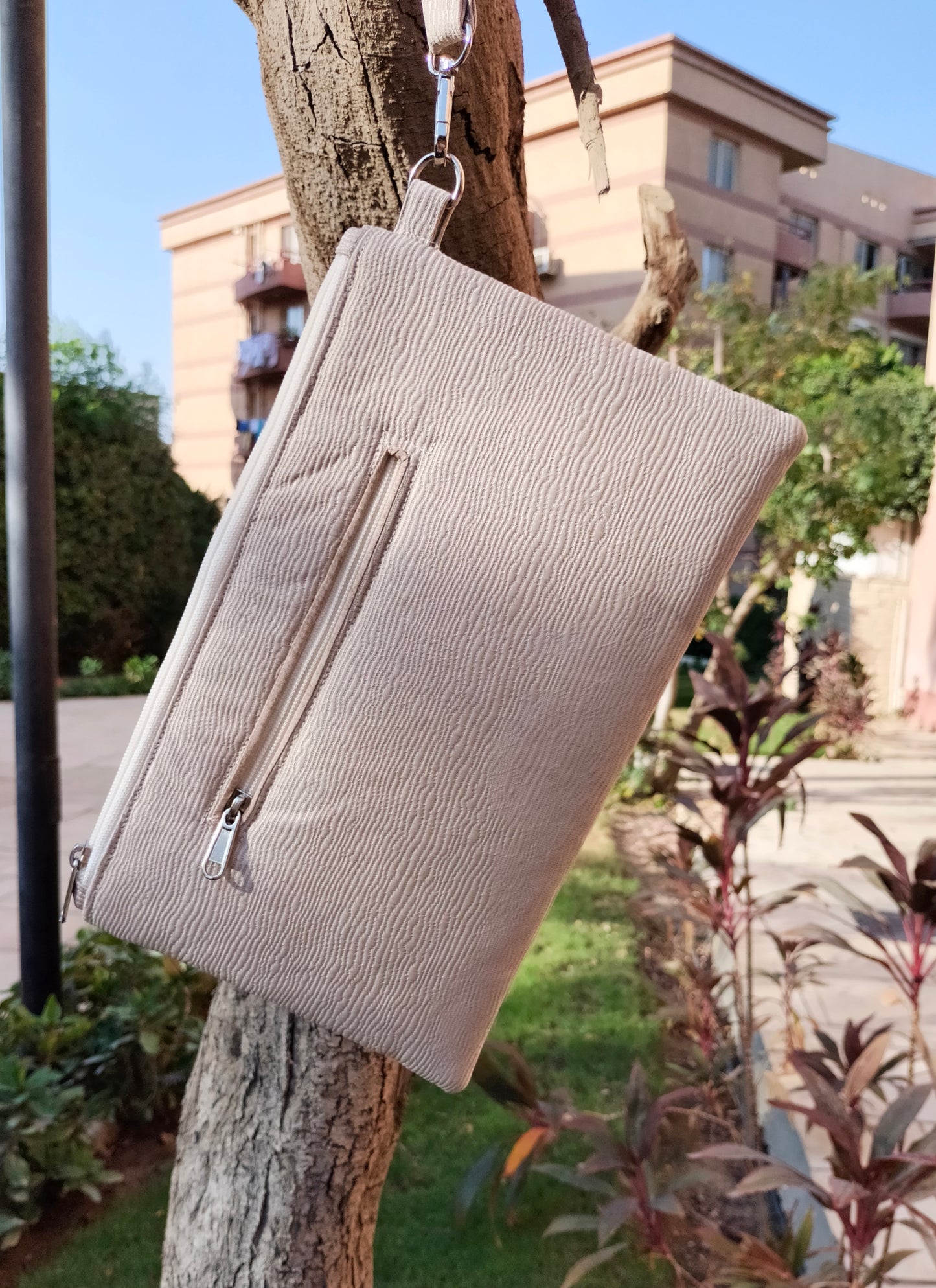 Golden handmade Clutch