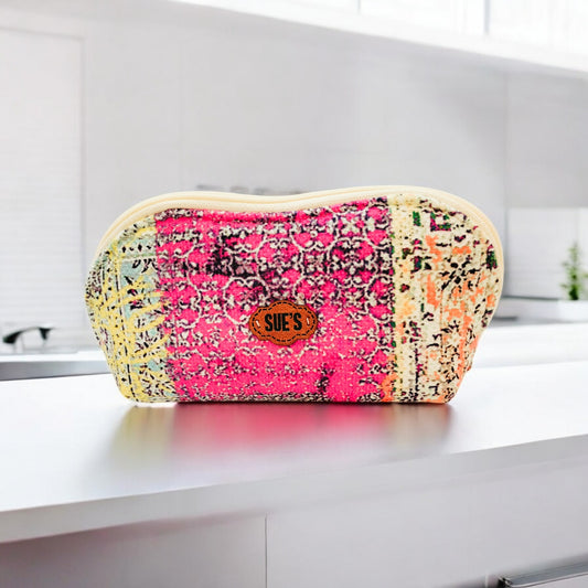 Patchwork pastel Makeup Bags(new)