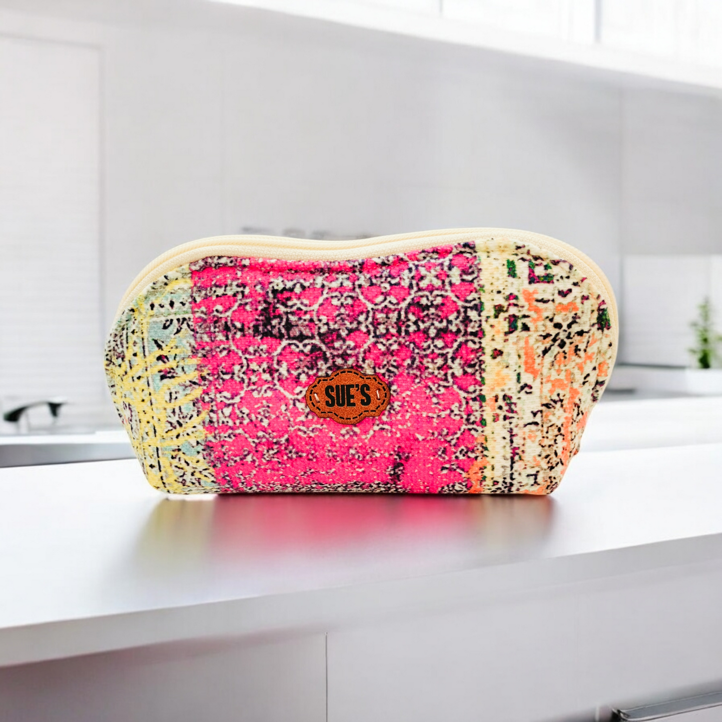 Patchwork pastel Makeup Bags(new)