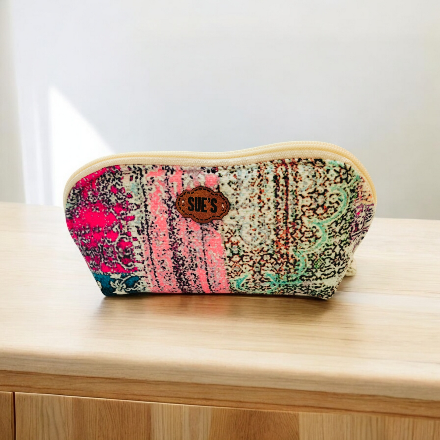 Patchwork pastel Makeup Bags(new)