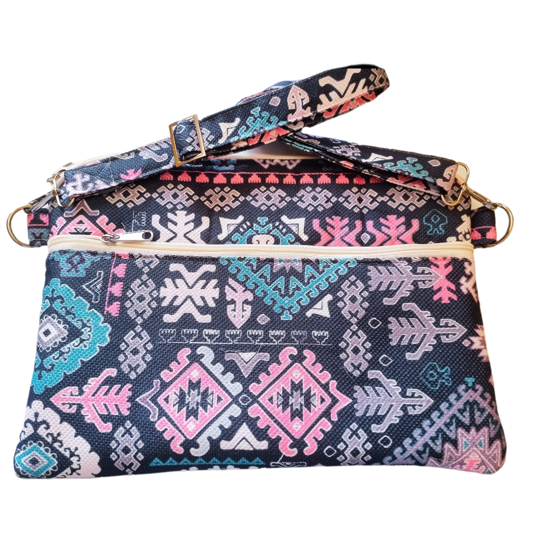 Deep Blue Geometric Laptop Sleeve 15.6 inch