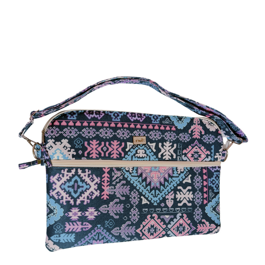 Deep Blue Geometric Laptop Sleeve 15.6 inch