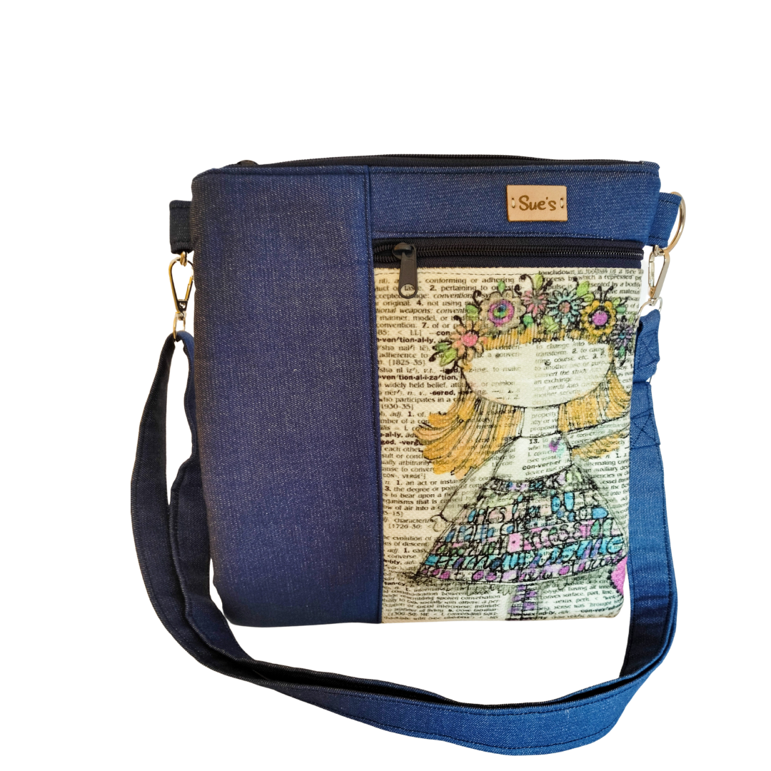 Little girl medium cross bag 30*26cm