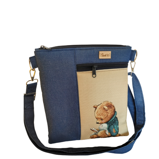 Bear Medium Cross Bag 30*25cm