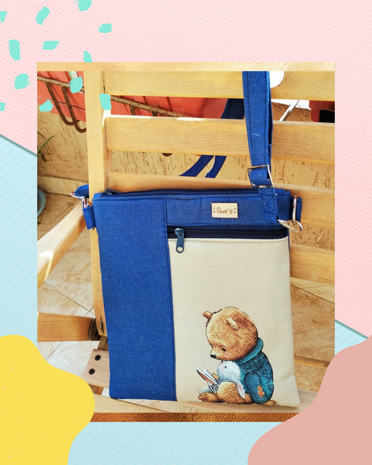 Bear Medium Cross Bag 30*25cm