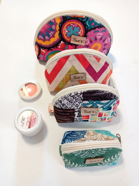 Colorful Makeup bags