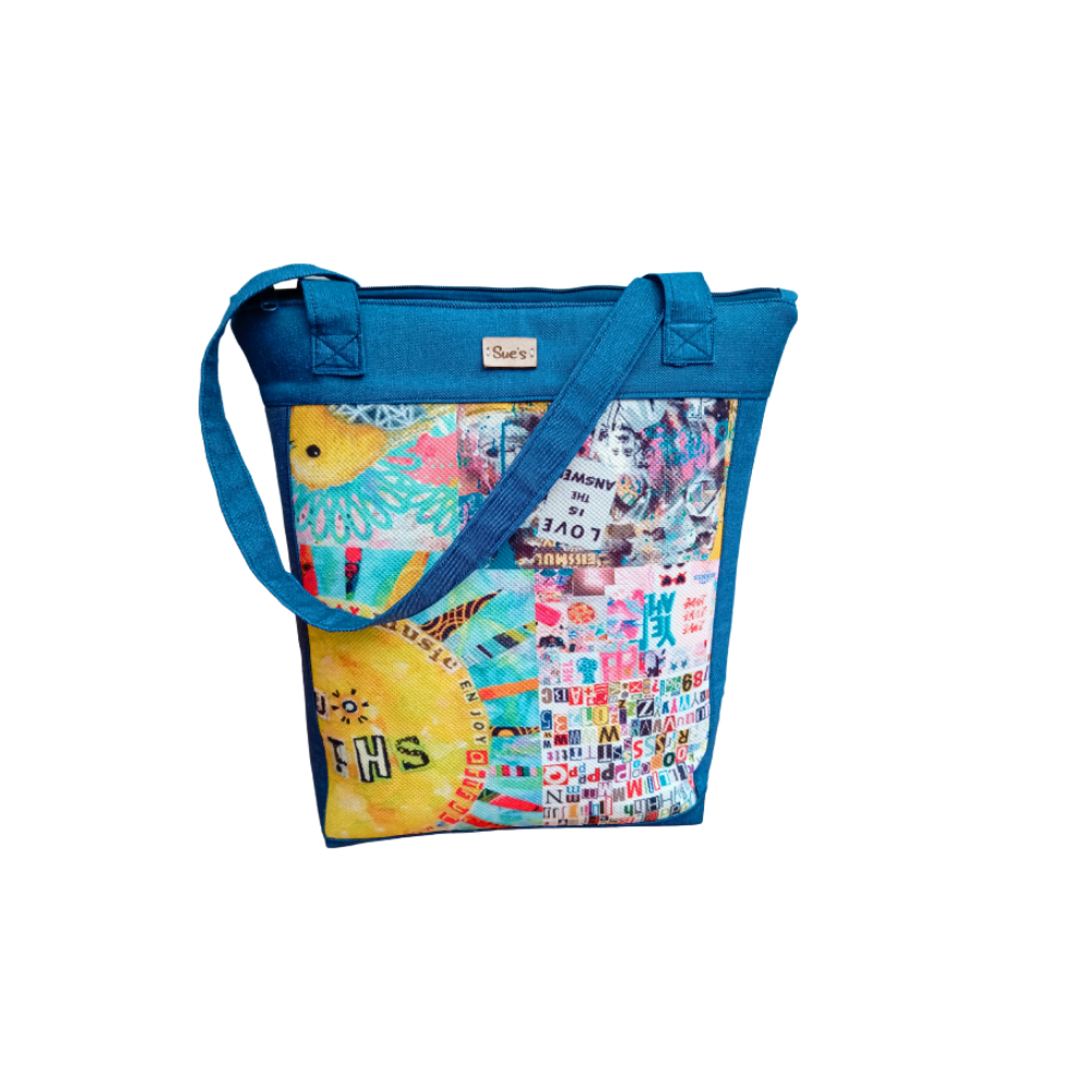 Copy of Denim Sun Rays Tote Bag