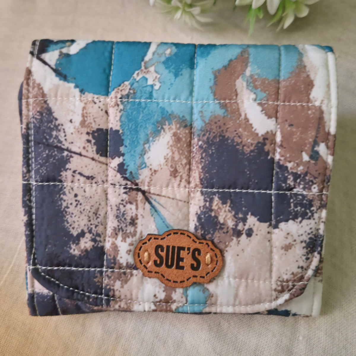 Winter cloud  Small Wallet 12*11 cm waterproof