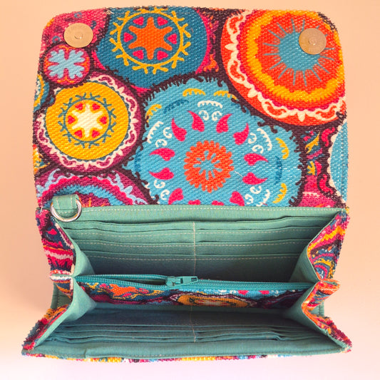 color festival Large Wallet