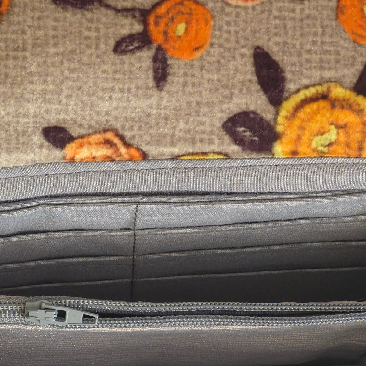 silver gray bigWallet