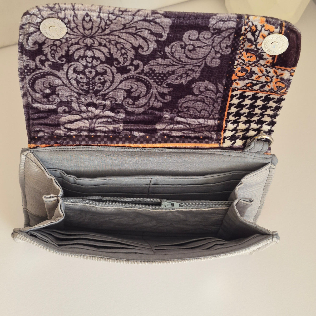 Gray Large Wallet