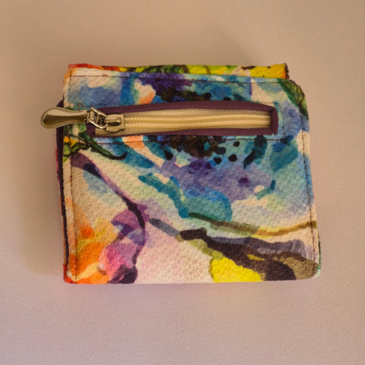 watercolor Small Wallet 12*11 Cm