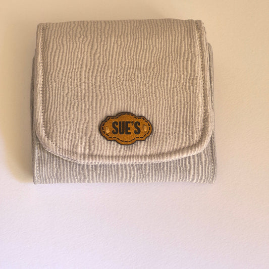 Silver  Small Wallet 12*11 cm
