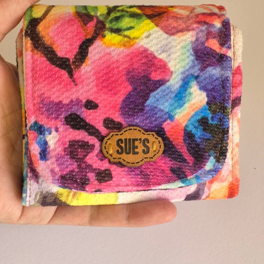 watercolor Small Wallet 12*11 Cm