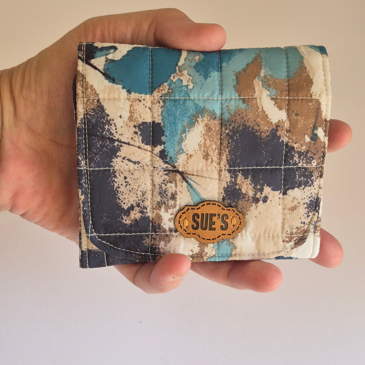 Winter cloud  Small Wallet 12*11 cm waterproof