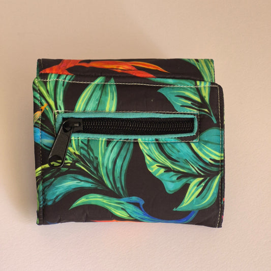Wild flower  Small Wallet 12*11 cm waterproof