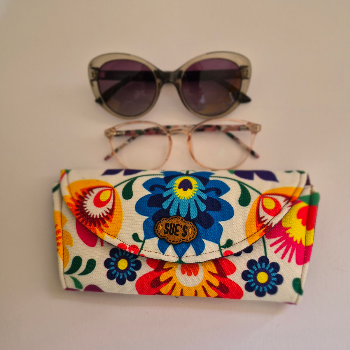 Flower Glasses Case