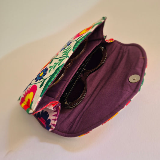 Flower Glasses Case