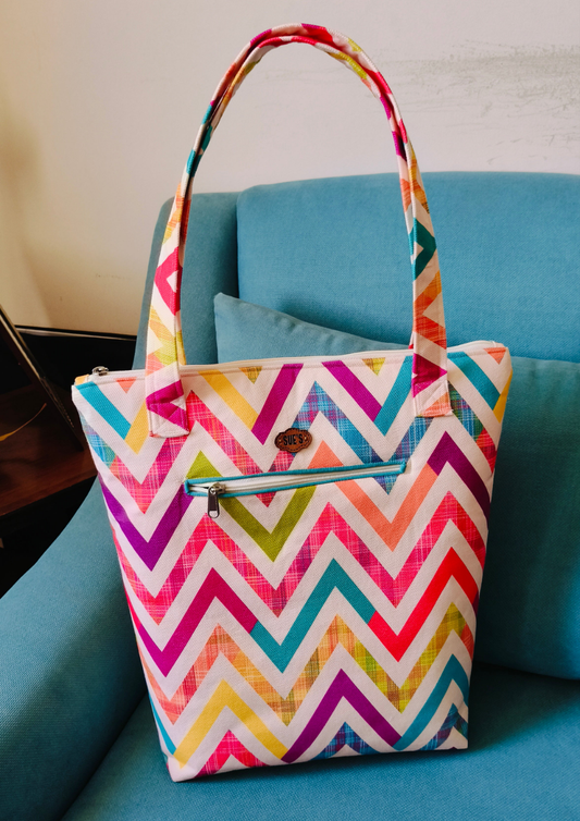 Zigzag Tote Bag 40*35cm