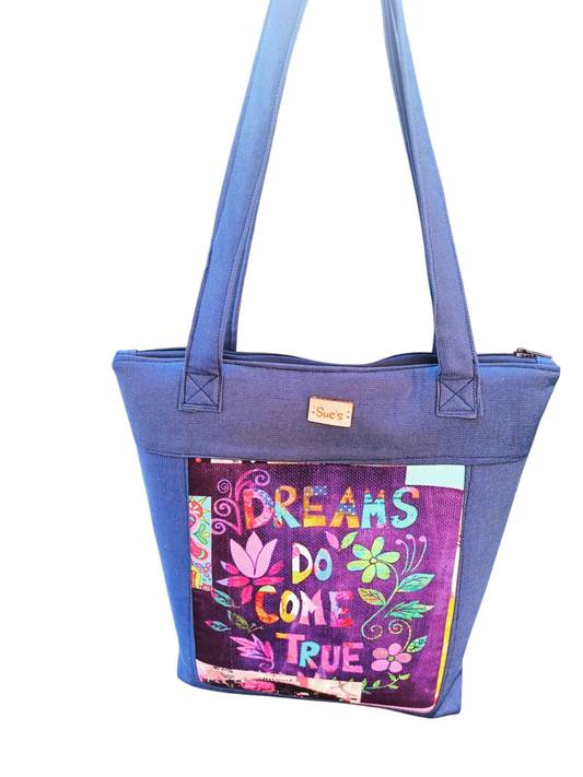 Dream denim Tote Bag 40*35cm