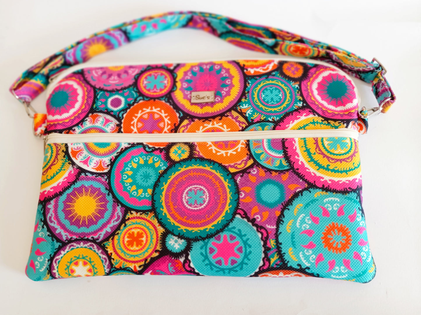 Color festival laptop sleeve 15.6inch cross hand