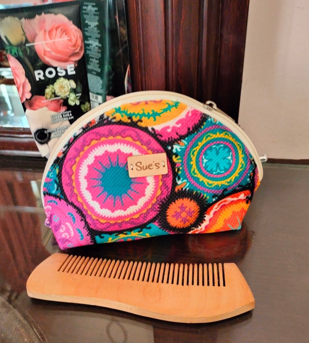 Color festival Makeup Bags