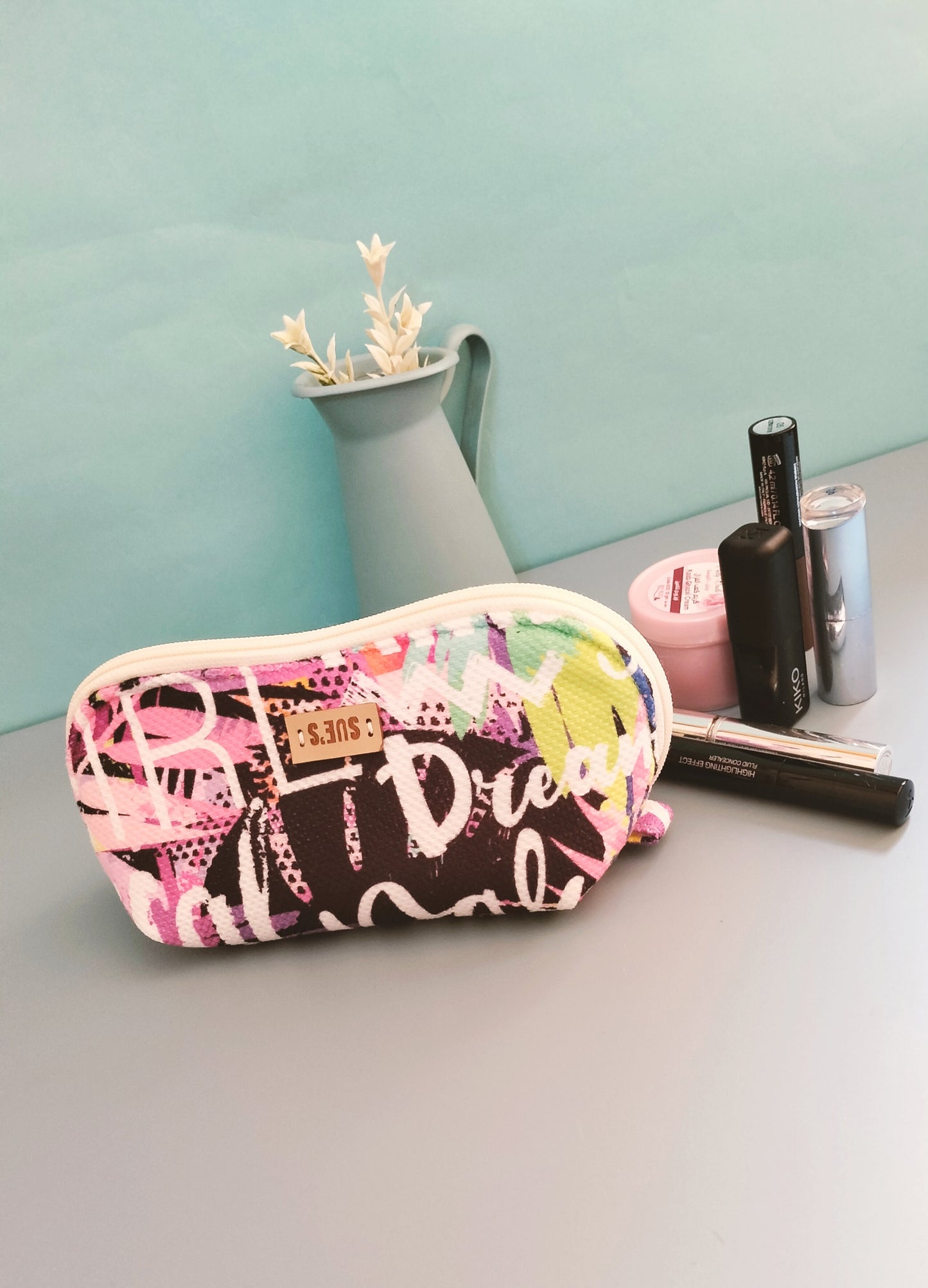 Lavender makeup bag new