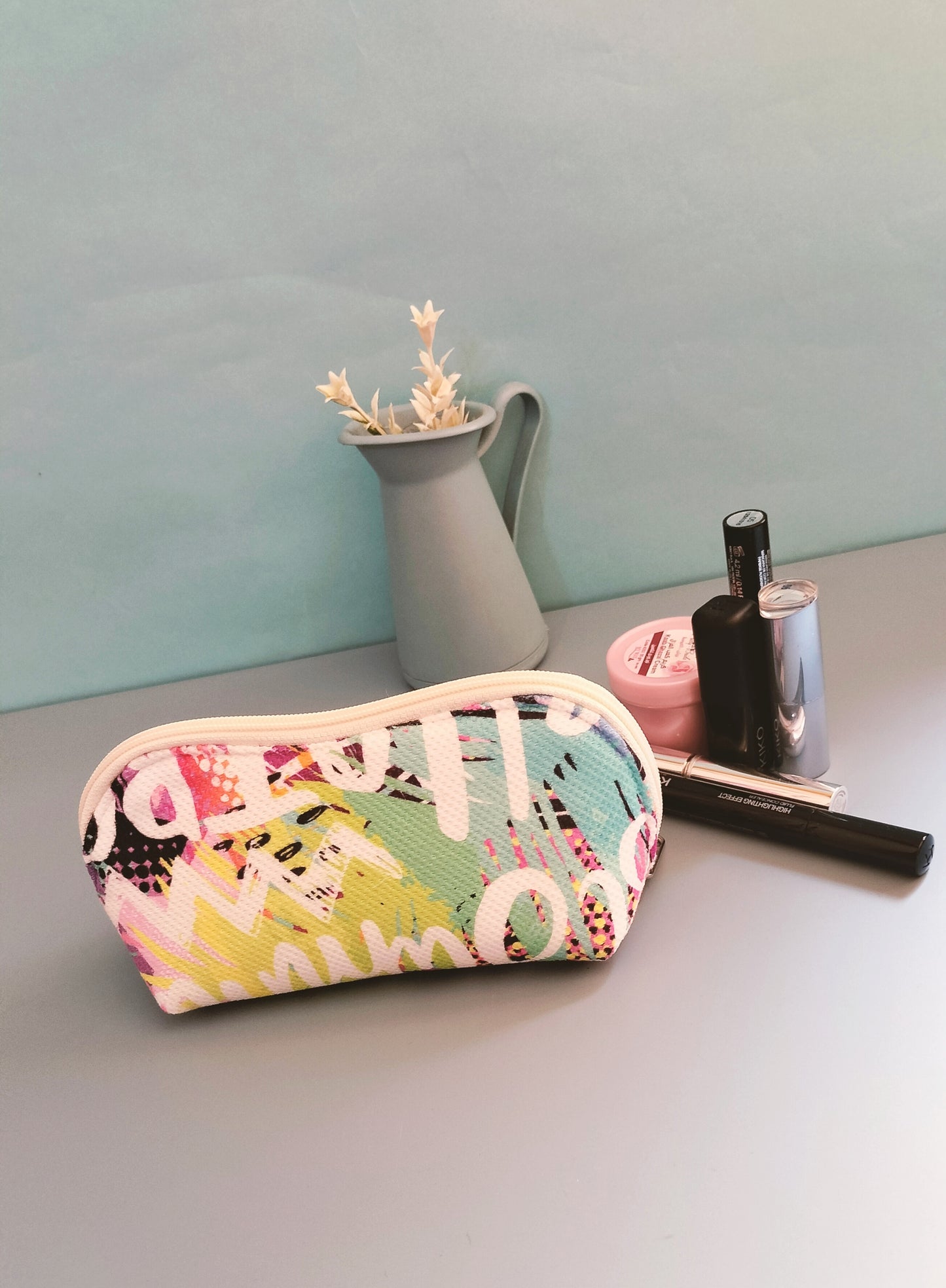 Lavender makeup bag new