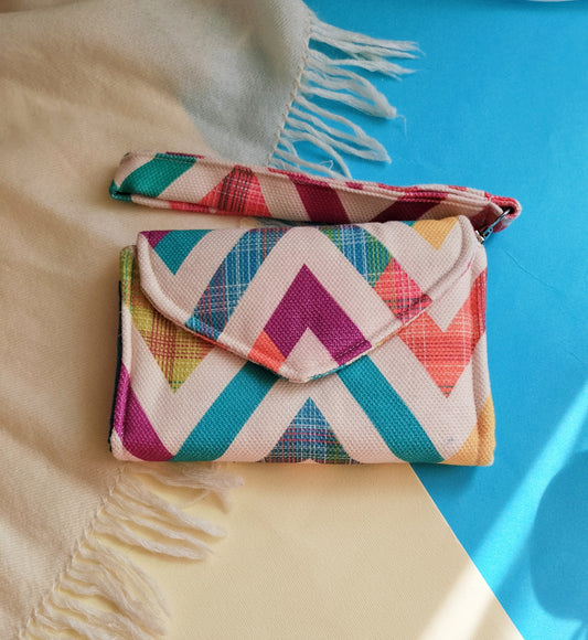 Zegzag small Wallet 14*11cm