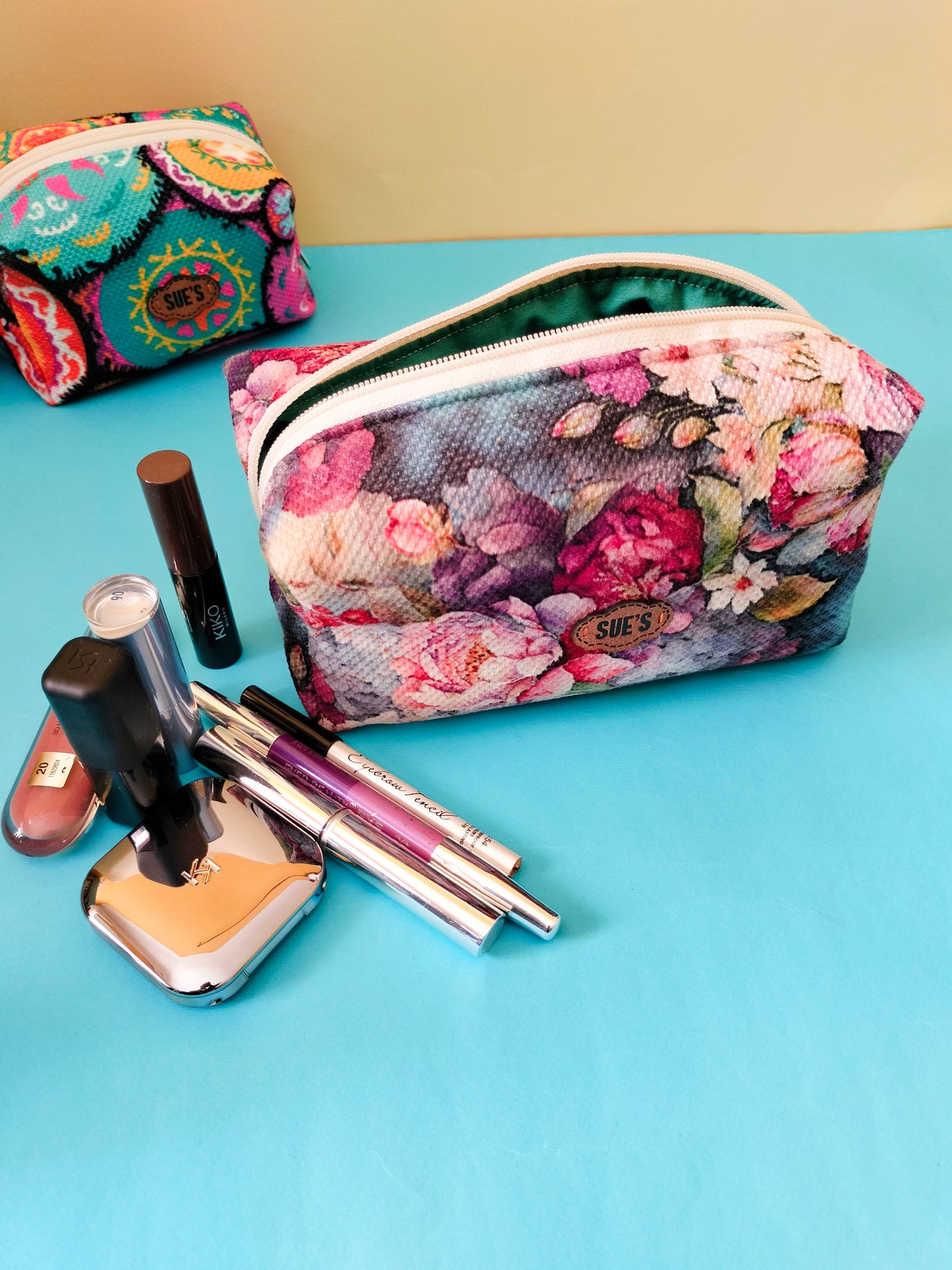 Flower  box Makeup big  Bags