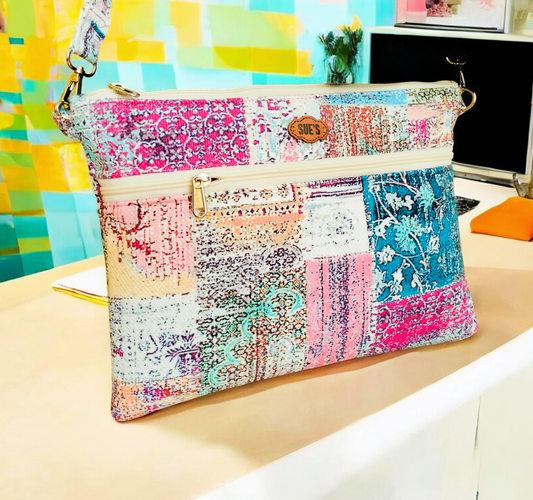(د colorful   handmade Clutch