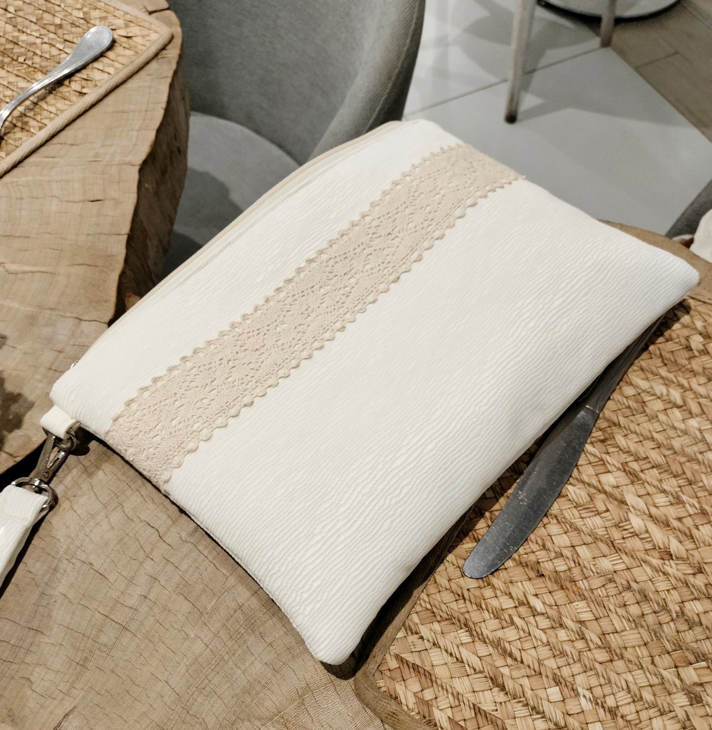 Golden handmade Clutch