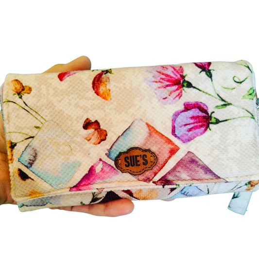 simple flower big Wallet