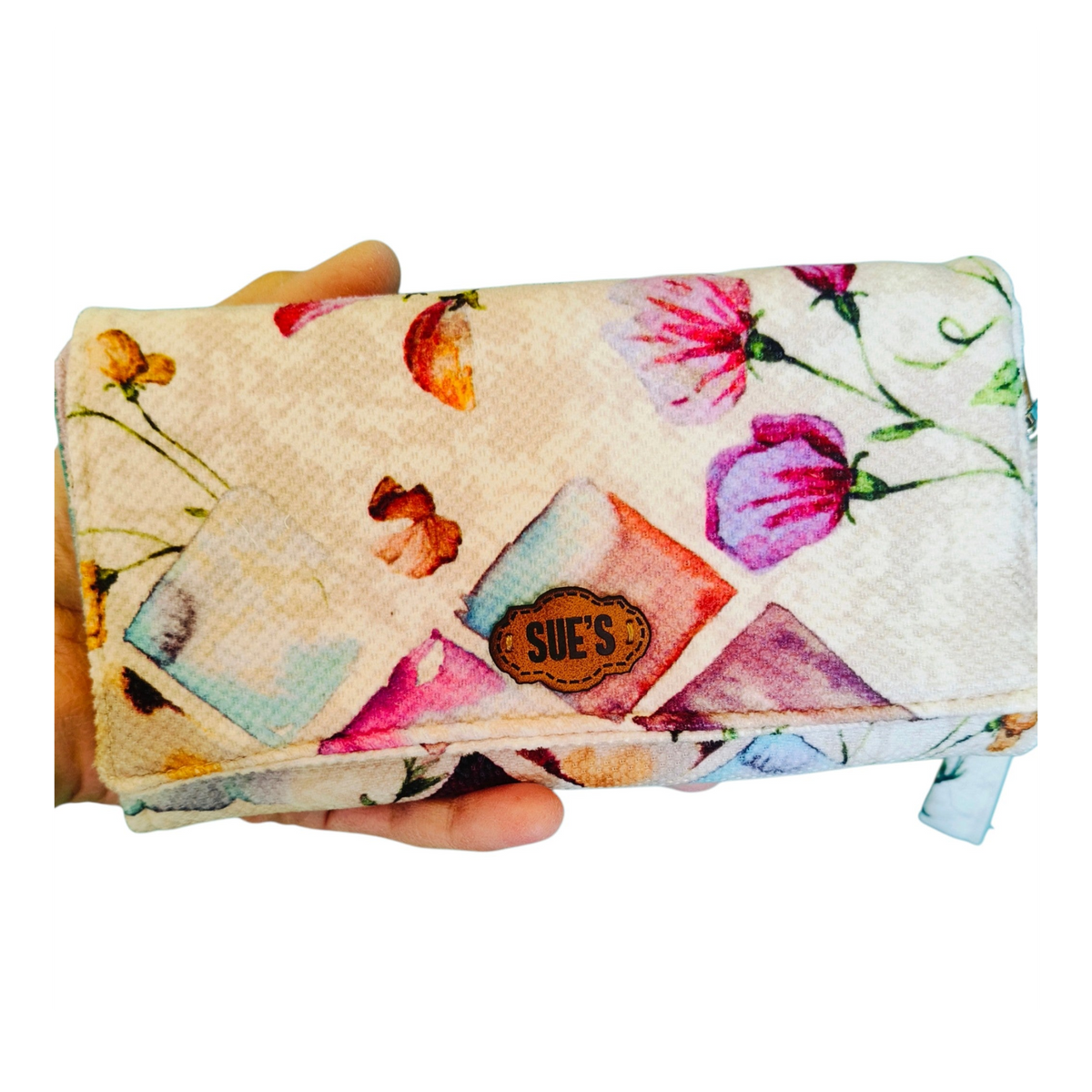 simple flower Large Wallet