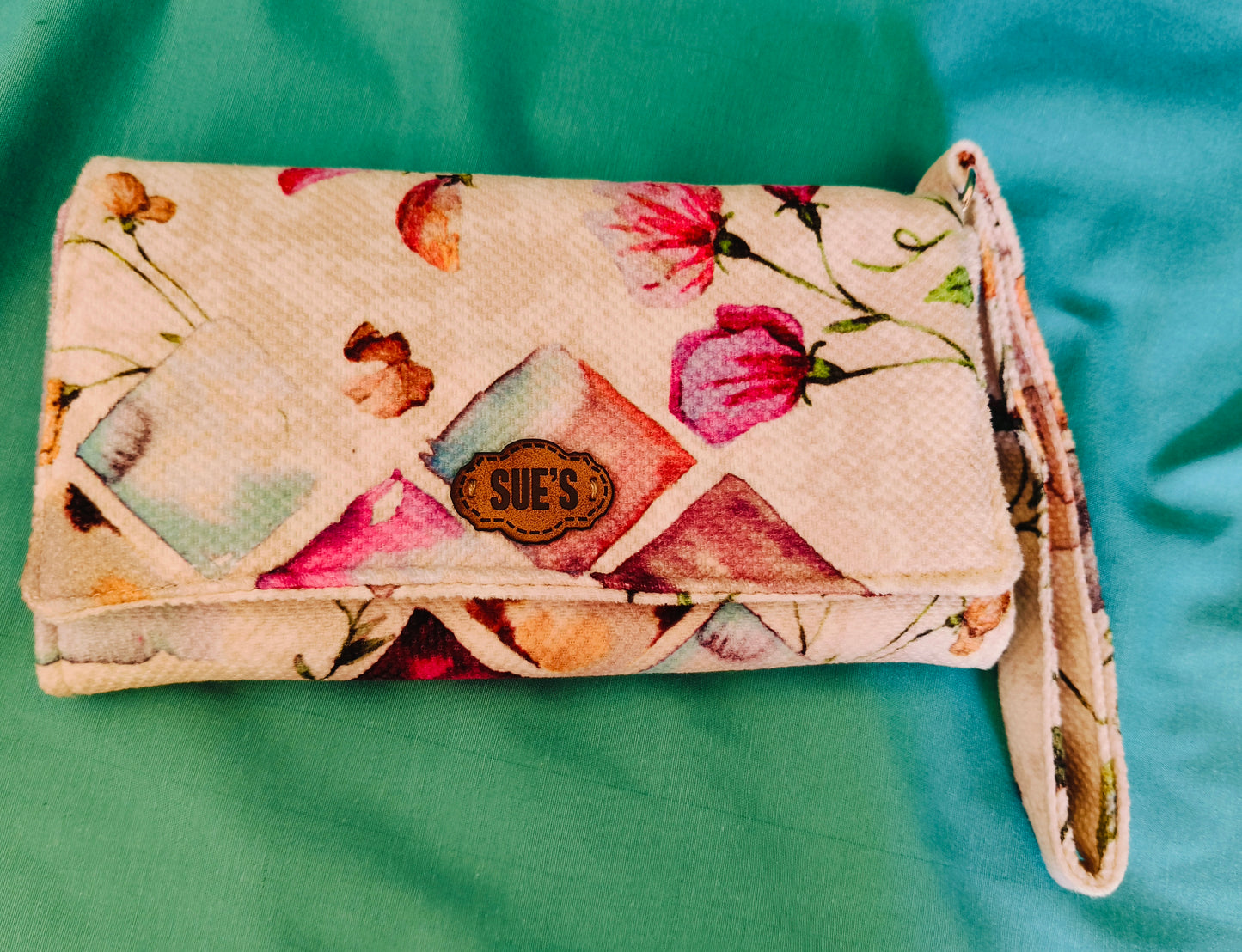 simple flower big Wallet