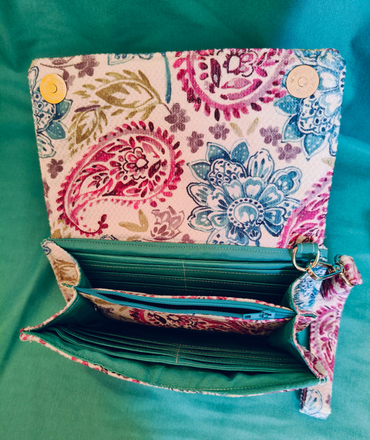 Cashmir desigm big Wallet