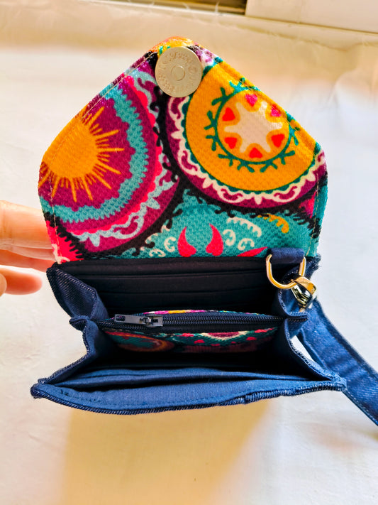 Jeans Color Festival  small Wallet 14*11cm