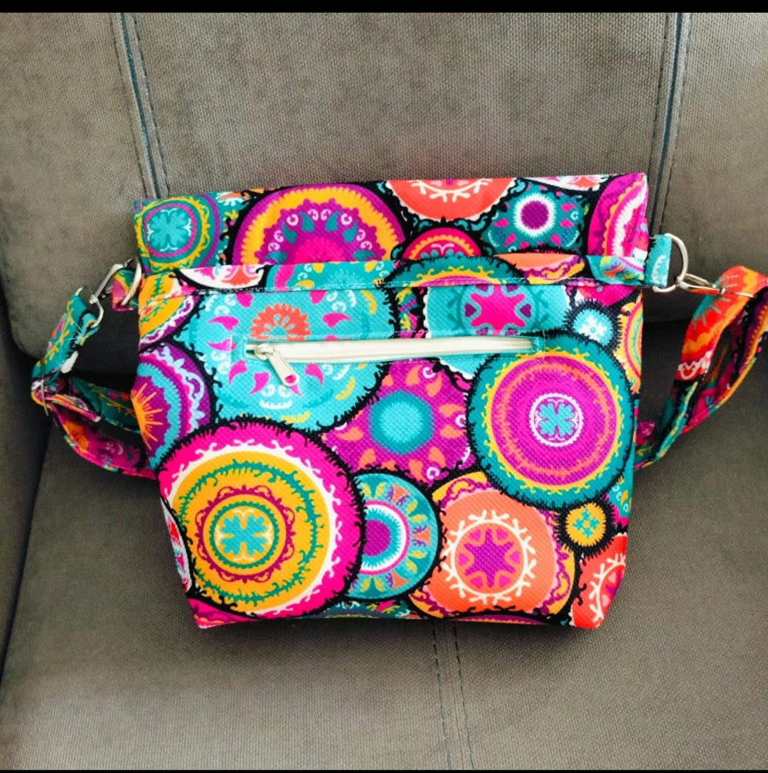 Color Festival Cross Bag envelope flap medium size 25*22cm