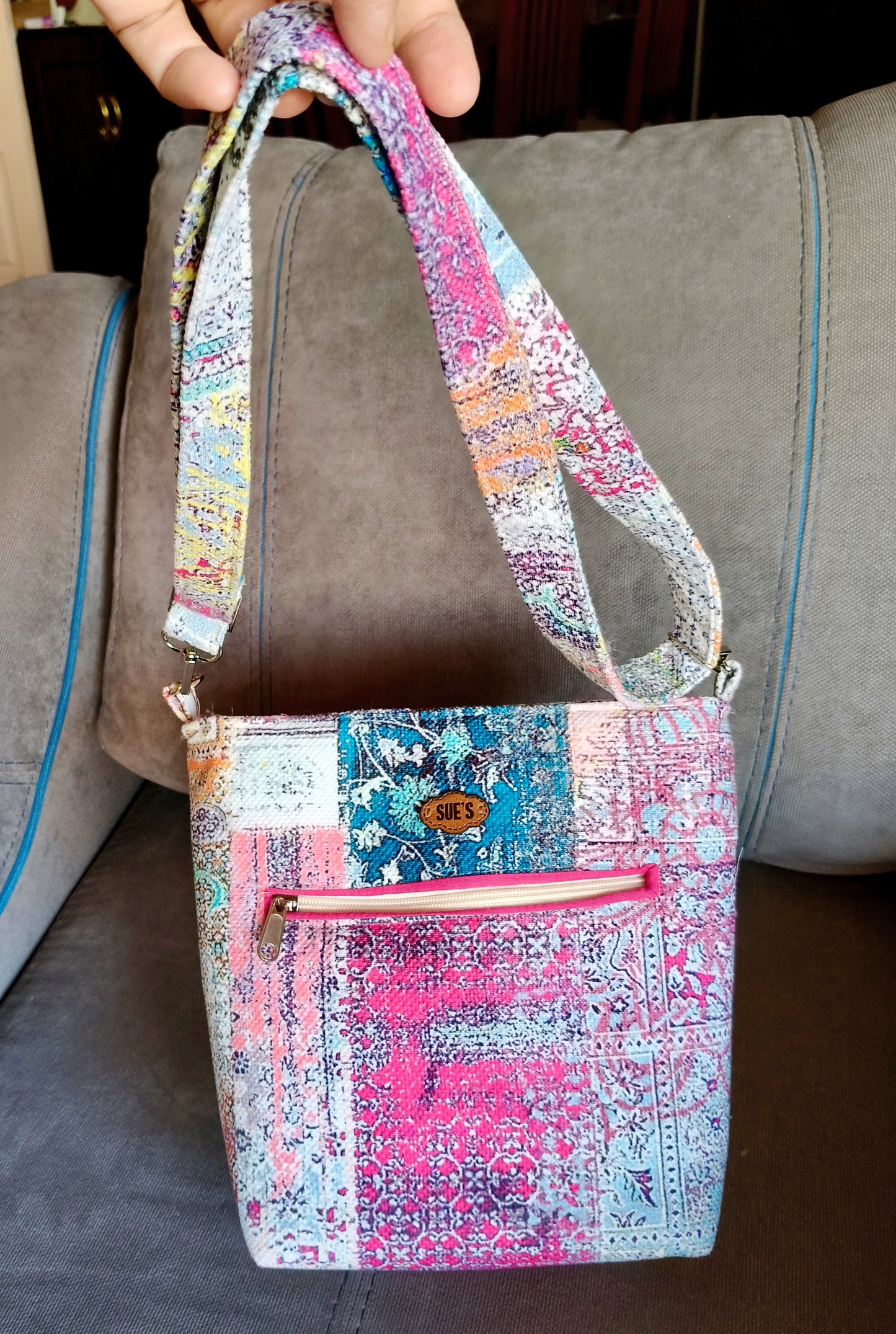 patchwork Medium Cross Bag 30*25cm (Copy)
