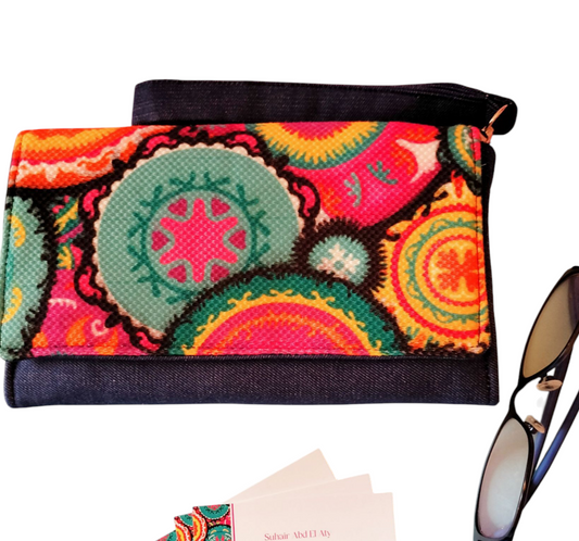 Classic Color Festival big Wallet 20*12cm