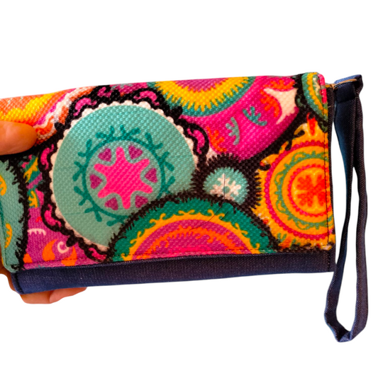 Classic Color Festival big Wallet 20*12cm