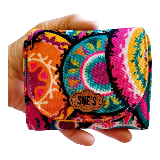 color festival small Wallet 12*11 cm