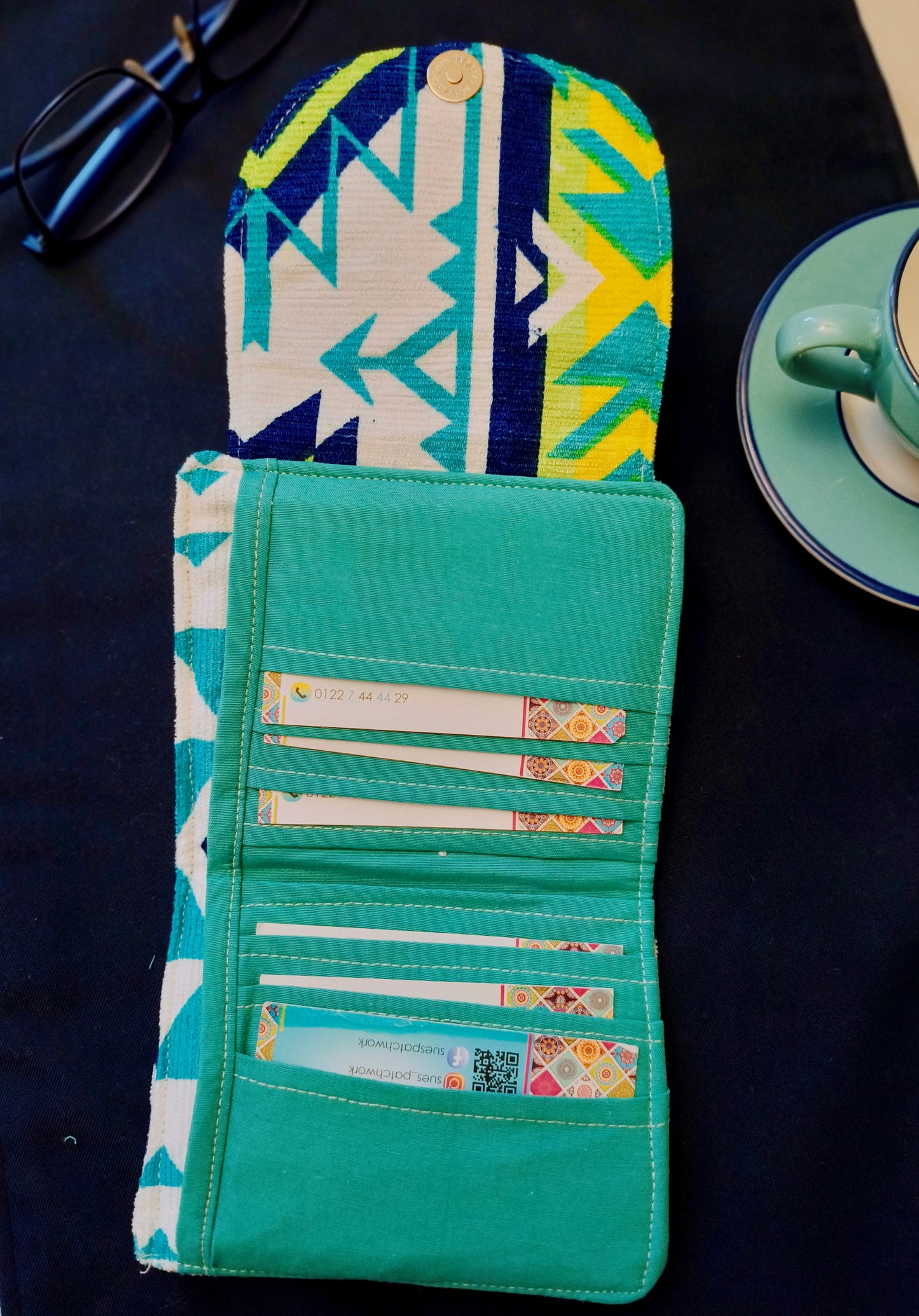 Tropical Vibes card Wallet 12*11 cm