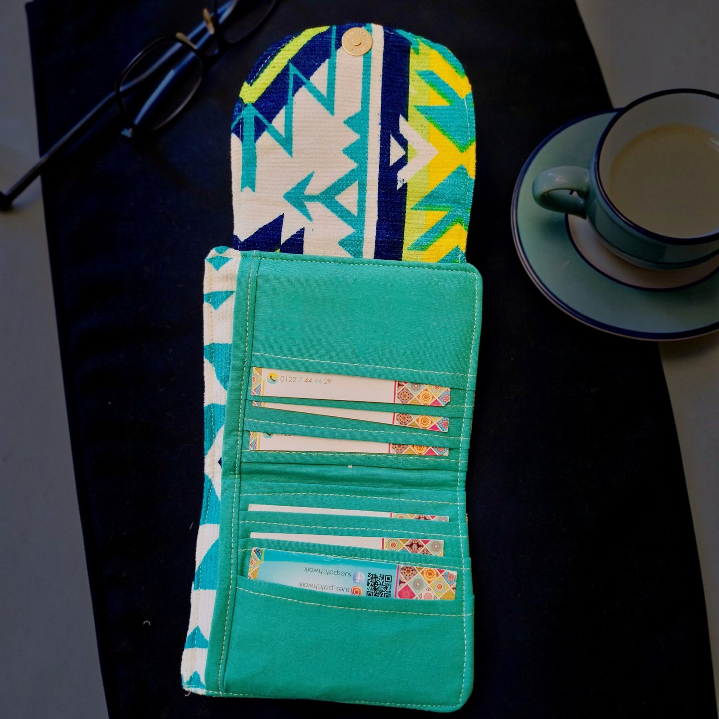 Tropical Vibes Small Wallet 12*11 cm