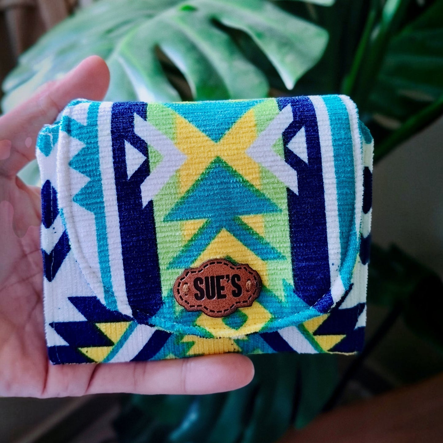 Tropical Vibes Small Wallet 12*11 cm