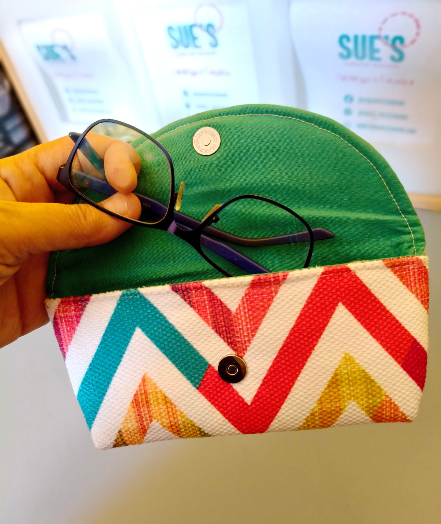 Zigzag Glasses Case
