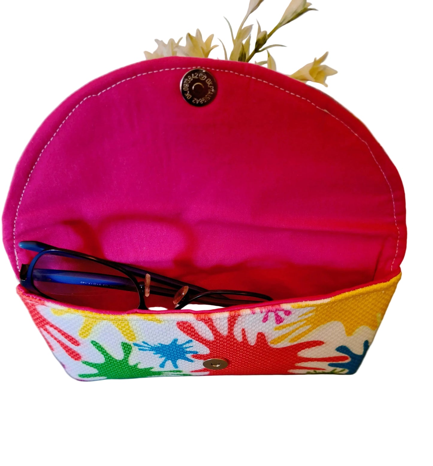 Color Splash Glasses Case