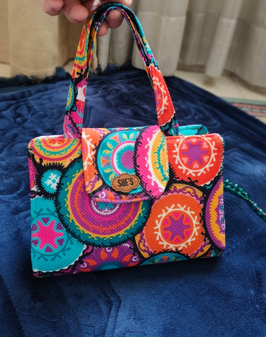 color festival   Mus7af Coverwith handle 20*14cm