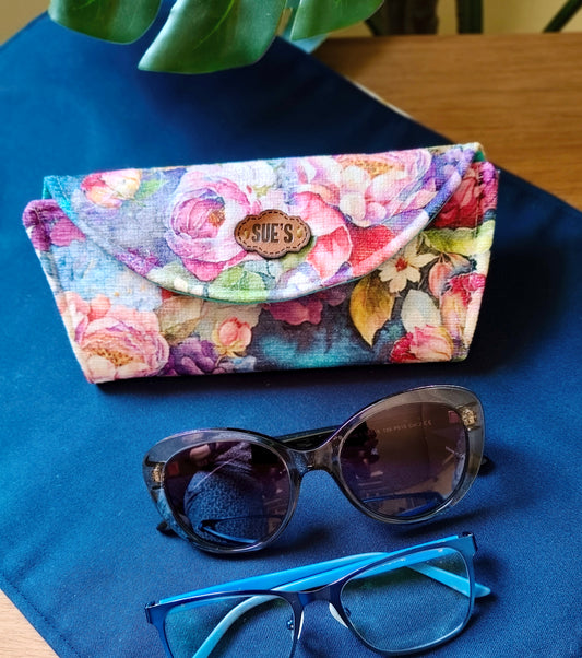 Rose garden Double Glasses Case جراب نظاره لنظارتين